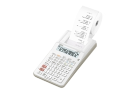 Calculadora de Impresión CASIO HR-8RCE Blanco (12 dígitos)