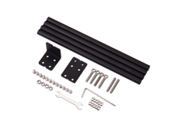 Kit De Varillas De Soporte Para Impresora 3d Creality Cr-10/cr-10s/cr-10 S4 Tevo Tornado, Aluminio, Acero Inoxidable, Negro.