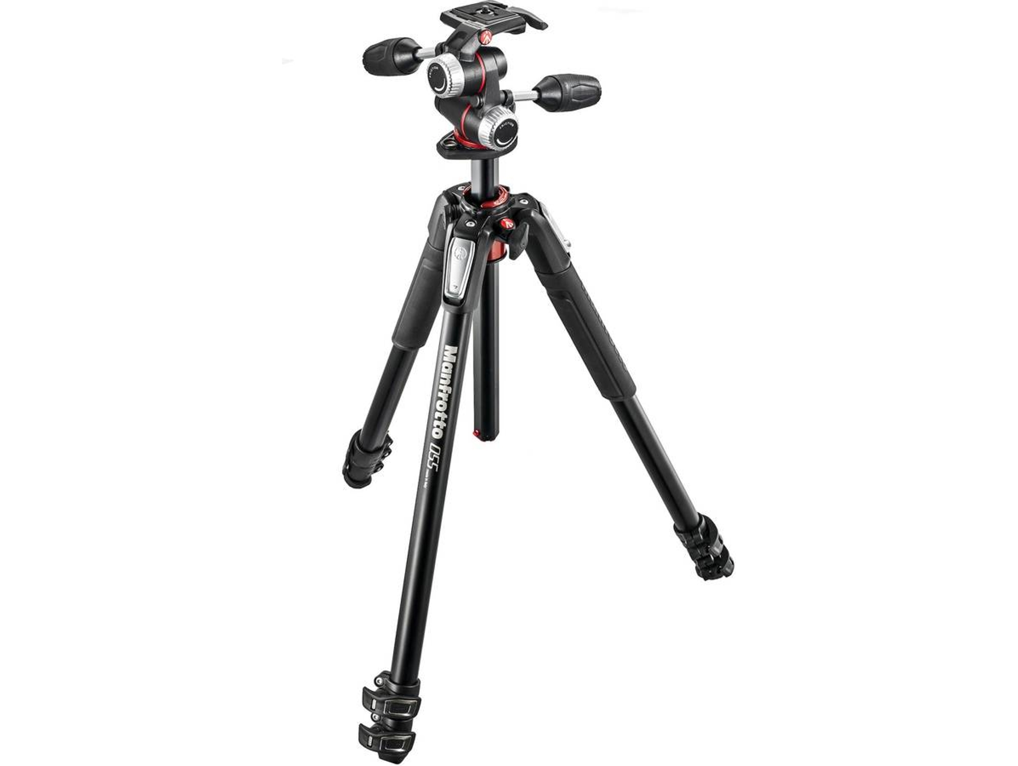 Trípode MANFROTTO Mk055Xpro3 (3D Pan & Tilt - Altura Máxima: 183 cm - Aluminio)