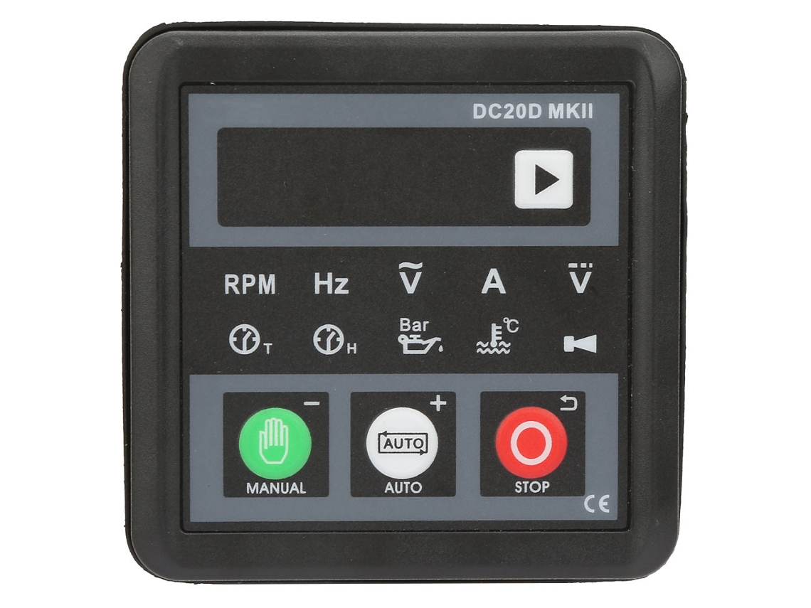 2026velora-Dc20d MKII Panel de control para generador diésel, módulo de control electrónico