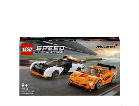 LEGO Speed Champions Mclaren Solus Gt Y Mclaren F1 Lm (Edad Mínima Recomendada: 9 años - 581 Piezas)
