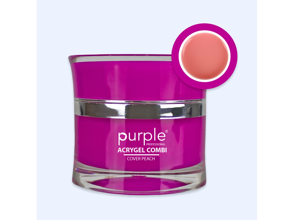 Acrygel Combi Cover Melocotón 50 g Morado