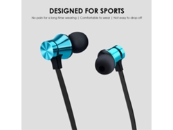 Auriculares Deportivos Inteligentes Bluetooth Intrauditivos Para Fitness, Ligeros, Resistentes Al Agua Y Al Sudor Con Imán.