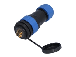 Conector Impermeable Ip68 Chapa Posterior Socket De Aviación 380v 45a Sp284 Pin Para Cable