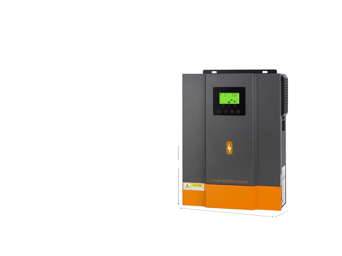 Inversor solar híbrido, salida de 2 kVA, controlador de carga MPPT de 80 A, 2 kVA, 12 V, 220-240 V, sin wifi