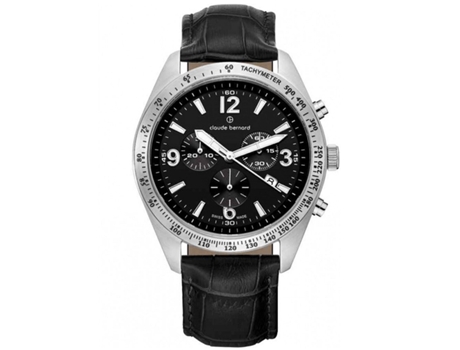 Claude Bernard Stf Classic St50 Chrono Clock 10247-3C-Nb
