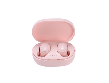 Auriculares Bluetooth True Wireless Auricular Estéreo A6S Compatible con Iphone Xiaomi Huawei Rosa