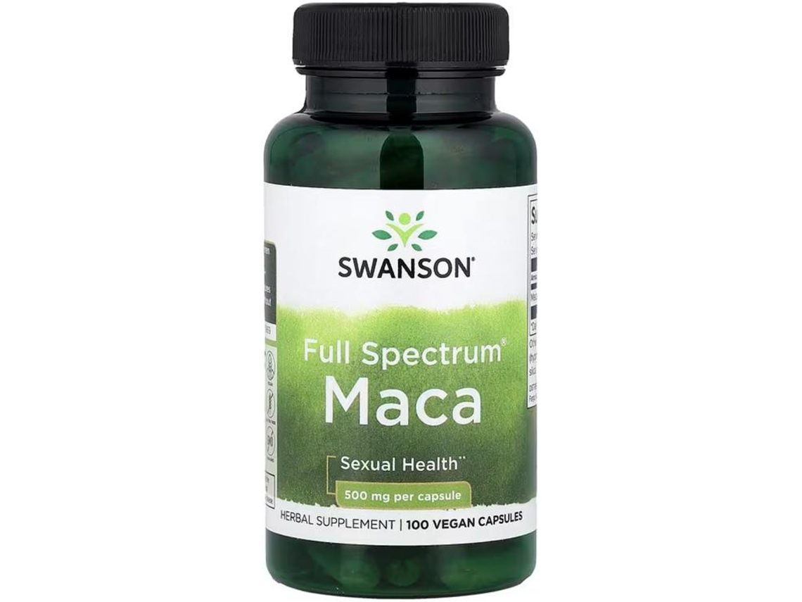 Swanson Maca 500 Mg 100 Cápsulas