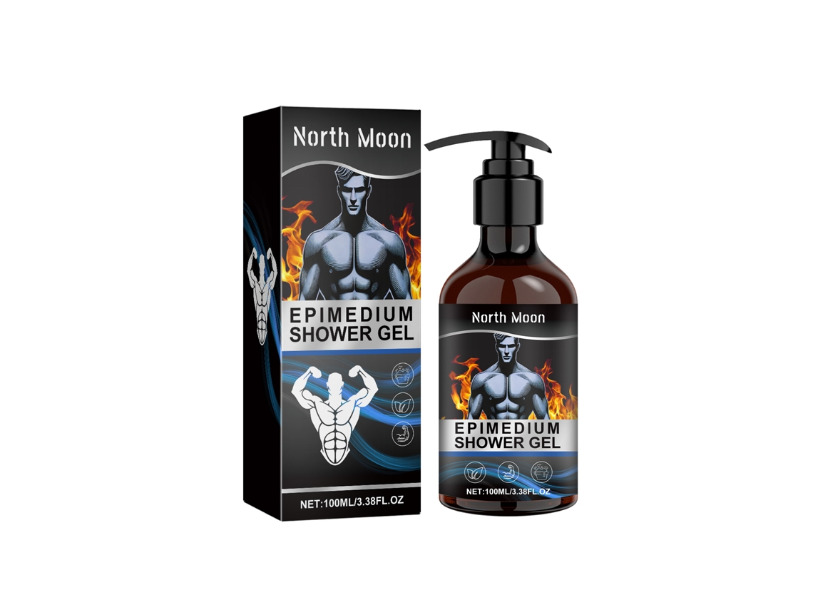 Gel de ducha para hombre, aroma fresco, hidratación profunda.