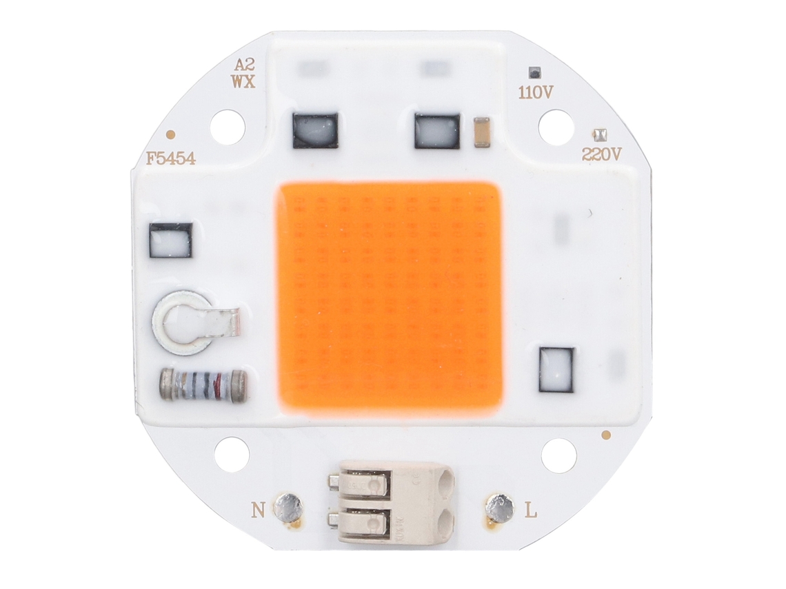 2026-luz De Crecimiento Led De Alto Poder Chip Cob 380-800nm Perlas De Lámpara Sin Controlador Para Cultivo Hidropónico 220v