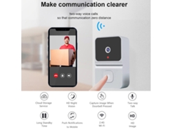 Campana De Vídeo Wifi Visión Nocturna Audio Bidireccional