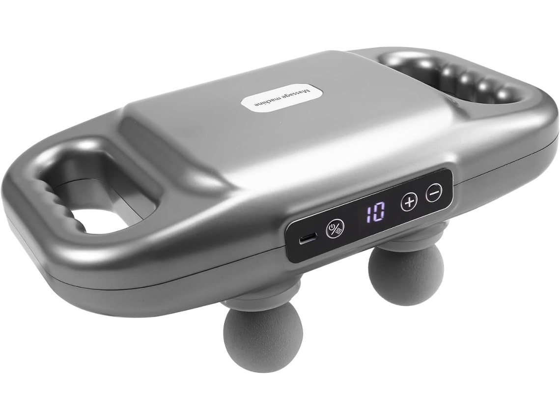 Masajeador Eléctrico Para Cintura Y Espalda, Carga Usb, Vibración, Uso Deportivo.