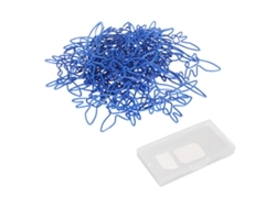 100 Clips De Papel Pájaros Azules Creativos Y Lindos De Metal Plateado, Bookmarks Para Escuela, Oficina Y Biblioteca