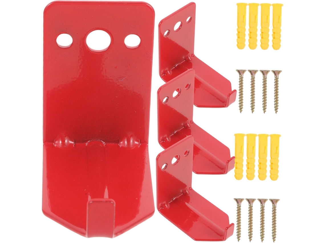 Soporte De Pared Para Extintor, 4 Unidades, De Alta Resistencia, Capacidad De Carga De 18 Kg (40 Lb).