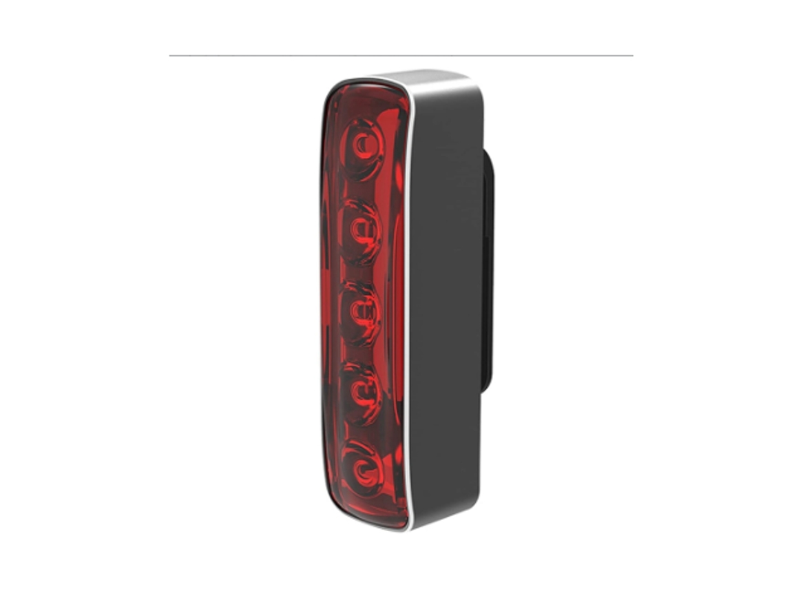 Luz trasera de bicicleta YIZHOOD DES1147 (negra)