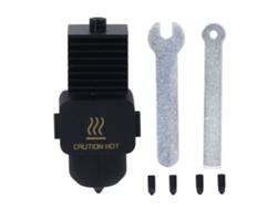 Kit de boquillas de calor para impresora 3D A1 Mini con boquillas de acero endurecido de 0,2 mm, 0,4 mm, 0,6 mm y 0,8 mm