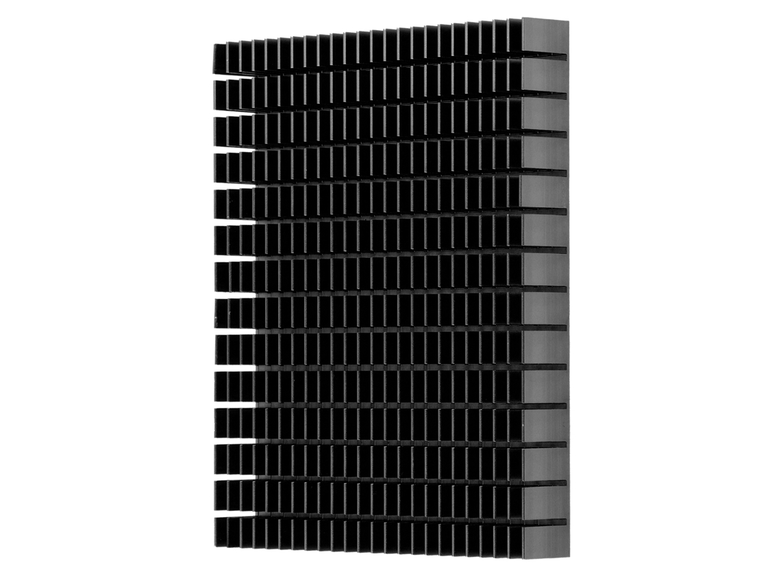 Disipador De Calor De Aluminio 150x120x20mm Para Cpu Amplificador Pcb Azul Cooler Radiador