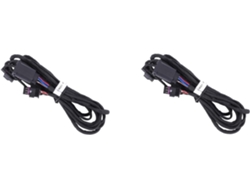 2x Arnés de cableado para sensor de estacionamiento de parachoques automotriz, apto para Serie 3 y 4 F30 61129313607 SFUSHOS