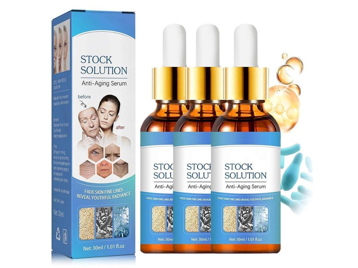 Solución Concentrada De Suero Facial Botox: Antienvejecimiento Con Vitaminas C, E Y Retinol Para Líneas De Expresión.