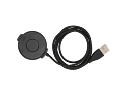 Cargador magnético para reloj inteligente Ticwatch Pro (5 V, 500 mA), color negro, para bicicleta eléctrica LY (1 m/3,3 pies de largo)