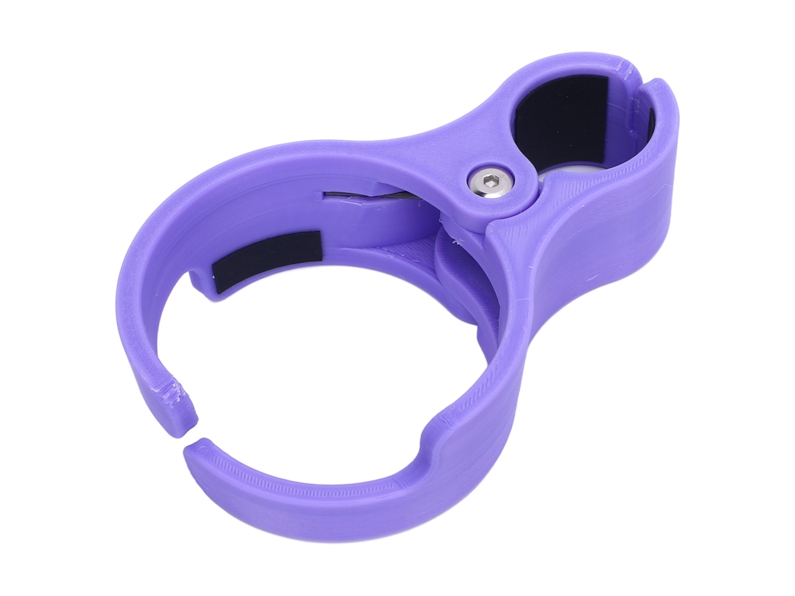 2026-portavasos Para Bicicleta Plegable Ligero Portátil Accesorio De Ciclismo Exterior Morado