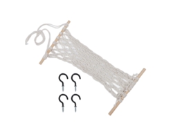 Red Colgante Para Frutas Con Ganchos, Tejida A Mano, Para Debajo De Los Gabinetes De Cocina, 50 Cm (19,7 Pulgadas)