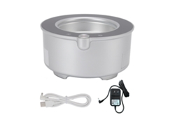 Base Enfriadora Termostática Para Tazas Usb 12v 3a, Doble Uso, Con Aislamiento, Para Escritorio O Oficina.
