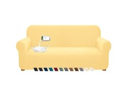 Capa para Sofá Capa Elástica Impermeável Elastano Amarelo (130/180 cm)