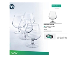 Copas coñac 15 cl tensionadas caja 12
