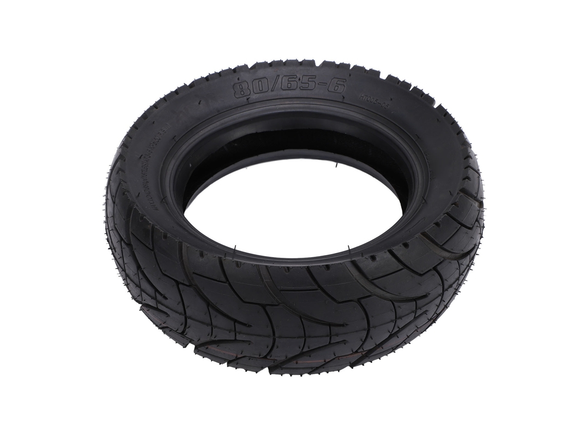 2026-neumático De Patinete Eléctrico 80/65‑6 Repuesto Neumático Vacío Caucho Off Road Para Rueda Delantera Y Trasera Con Absorción De Impactos