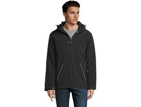 Chaqueta para Hombre SOLS Rock Negro (M)