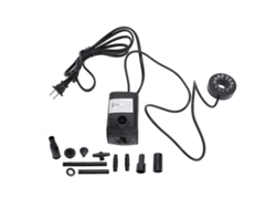 Bomba Sumergible Para Fuente 600l/h, Ip68, 12 Luces Led, Enchufe Ee.uu. 110v, Ideal Para Exteriores.