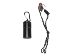 Tubo De Almacenamiento Impermeable De Aleación De Aluminio Con Llavero Para Camping Y Viajes.