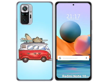 Carcasa Xiaomi Redmi Note 10 Pro TUMUNDOSMARTPHONE Dibujos Multicolor