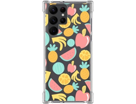Carcasa Samsung Galaxy S22 Ultra 5G TUMUNDOSMARTPHONE Dibujos Antigolpes Frutas 02 Multicolor