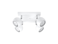Sollux Sl.0440 Lámpara De Techo Oculare 4 Blanco