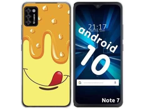 Carcasa Cubot Note 7 TUMUNDOSMARTPHONE Dibujos Multicolor