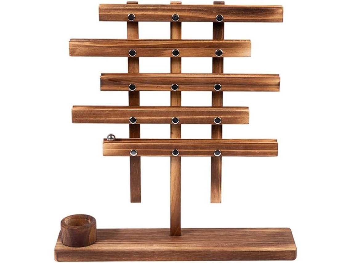 Rompecabezas de equilibrio de madera SFUSHOS para la familia y la educación.