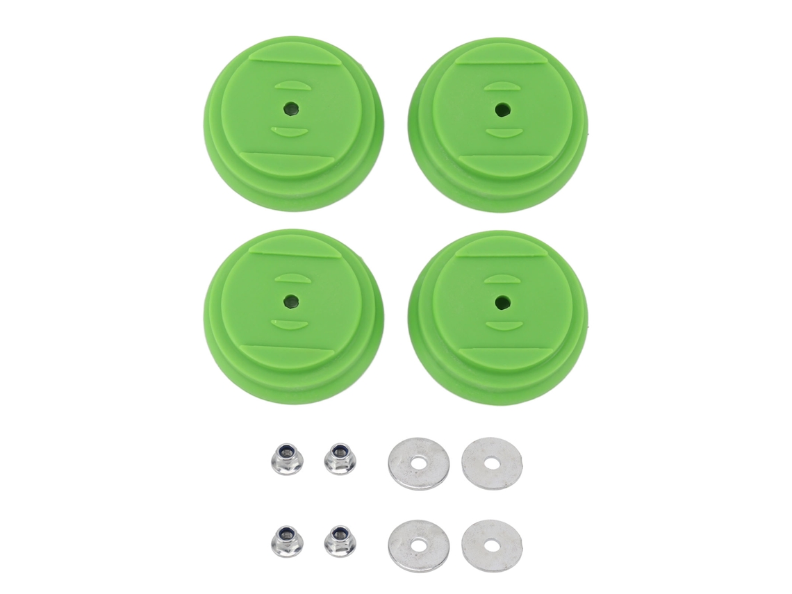 Juego de 4 cubiertas de plástico para cortacésped, accesorios para herramientas eléctricas