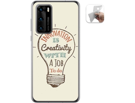 Carcasa Huawei P40 TUMUNDOSMARTPHONE Creativity Multicolor