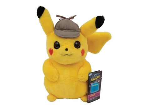 Peluche Pikachu Pokémon Detective 20cm