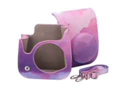 NEVEANCE Bolsa de Cuero Sintético para Cámara Instantánea Mini11 con Correa Hombro Individual y Protección