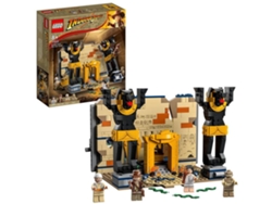 LEGO Indiana Jones: Fuga do Túmulo Perdido – Kit de construção com um templo e uma minifigura de Indy (600 peças)