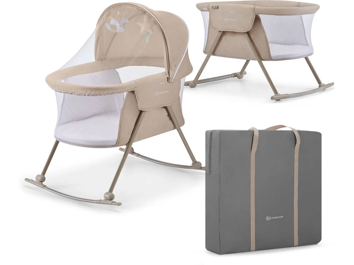 Cuna KINDERKRAFT 3 en 1 Lovi (Beige)