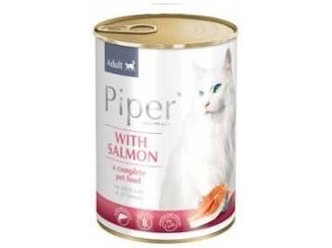 Pienso para Gatos PIPER (Húmedo - Castrados - Sabor: Salmón)