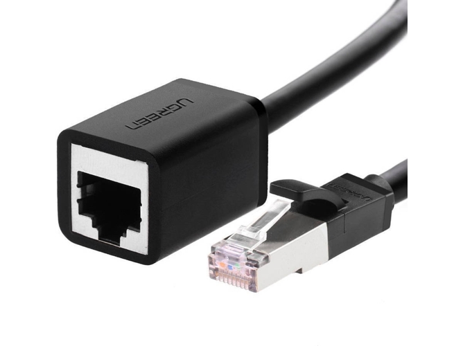 Cable de Red UGREEN (RJ45 - 1 m - Negro)
