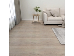 Lamas Para Suelo Autoadhesivas 55 Uds Pvc Gris Taupe 5,11 M²