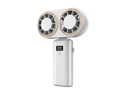 Ventilador Portátil Recarregável Com Névoa Ajustável Para Uso Diário, Mini Ventilador Portátil, Ventilador De Mão Recarregável.