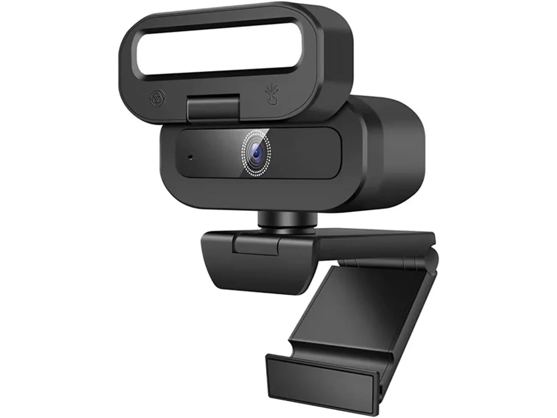Cámara Web 2k Hd 60 Ips Con Enfoque Automático, Cámara Usb Para Pc, Micrófono Giratorio E Iluminación Auxiliar.