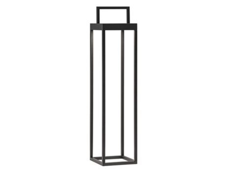 Pronto farol LED solar antracita 2,2w IP54 h. 52,5 cm ROSSINI ILLUMINAZIONE